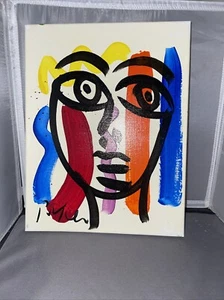 Quality Peter Keil Abstract Painting Vintage 14” X 11” - Picture 1 of 10