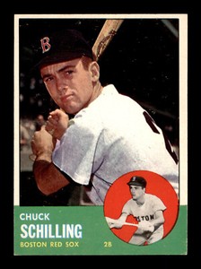 1963 Topps - #52 Chuck Schilling - Series 1