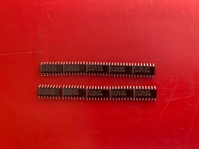 10x SN74HC138D TEXAS INSTRUMENTS IC DECODER/DEMUX 1X3:8 16 PIN SOIC - Image 1 of 3