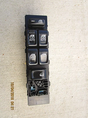 02 - 05 GMC ENVOY SLT ВОДИТЕЛЬ ЛЕВАЯ СТОРОНА ГЛАВНЫЙ ВЫКЛЮЧАТЕЛЬ СТЕКЛОПОДЪЕМНИКА 15085568 - Изображение 1 из 3