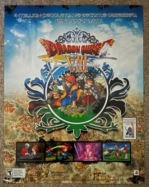 Dragon Quest VIII Poster for Sale by MyopicMirror