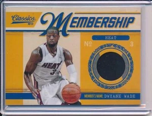 Dwyane Wade 2010-11 Classics Membership Game Jersey # 14 4 /499 - Picture 1 of 2