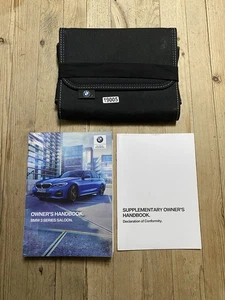 17-23 BMW 3 SERIES OWNERS MANUAL HANDBOOK + WALLET 2021 Ref19005 - Picture 1 of 20