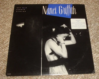 Nanci Griffith - One Fair Summer Evening. Original MCA 42255 Vinyl LP Record - Image 1 of 3