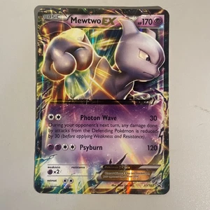 2016 Pokemon, XY Promos, #XY183 Mewtwo EX, Holo Black Star Promo Lp - Picture 1 of 6