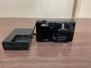 RICOH CX6 black Compact Digital Camera English Language Working JP - Picture 1 of 5