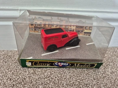 Corgi Classics 1/43 Ford Popular Van Royal Mail Diecast Model Car D980 - Immagine 1 di 4