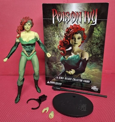 Boneco de ação de colecionador Poison Ivy escala 1/6 Deluxe DC Direct por favor leia - Imagem 1 de 4