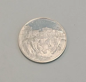 1977 Santa Fe New Mexico Postmasters Of America Sterling Silber Medaille - Bild 1 von 4