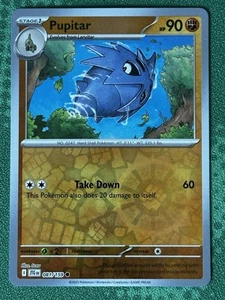 Pupitar Reverse Holo 081/159 Pokémon Sv09: Journey Together *PAQUETE NUEVO* - Imagen 1 de 2