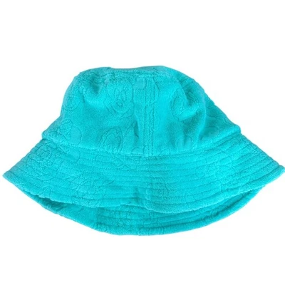Chapéu balde de pano terry turquesa infantil Disney tamanho único - Imagem 1 de 3