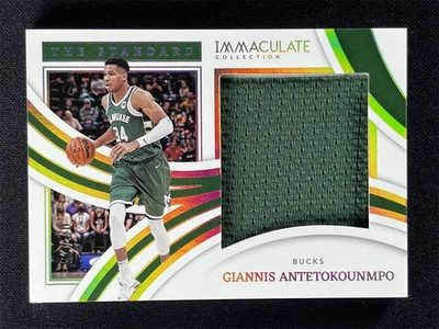 2021-22 Immaculate Collection Giannis Antetokounmpo The Standard Patch /25 - Image 1 of 2