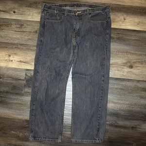 Jeans uomo LEVIS 569 38x30 grigio medio denim sfumato vestibilità classica gamba dritta - Foto 1 di 10