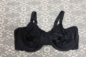 Wacoal Perfect Primer Full Figure Underwire Bra - Size 44DDD - Black - # 855213