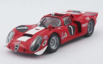 ALFA ROMEO 33.2  6h. Nova Lisboa 1970 - Antonio Peixinh 1/43 9864 MADE IN ITALY - Immagine 1 di 2