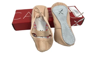 Capezio Girls Daisy Full Sole 205T Ballet Pink Shoes Toddler 8.5 N, New in Box - Picture 1 of 1