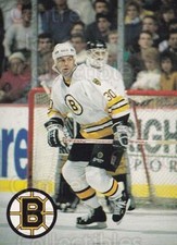 1989-90 Boston Bruins Sports Action Update #11 Jim Wiemer