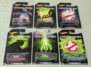 Juego de 6 coches Hot Wheels Ghostbusters nuevos 2016 - Imagen 1 de 12
