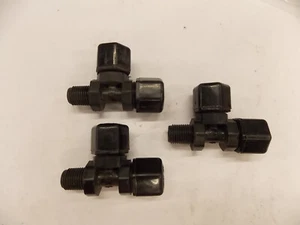 Menge 3 Neu Parker Fast&Tite P6MR4 Stecker Lauf T-Stück 3/8" Komp x 1/4" MNPT H5 - Bild 1 von 2