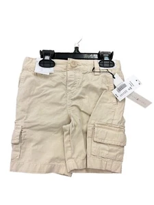Boy Shorts 100% Cotton Khaki/ Beige/cargo/Size 3 NWT - Picture 1 of 4
