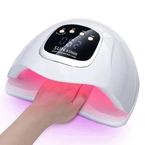 280W LED UV Lámpara de Uñas Luces Secador Lámpara LED Nail Art Gel Dryer Tool DE - Imagen 1 de 13