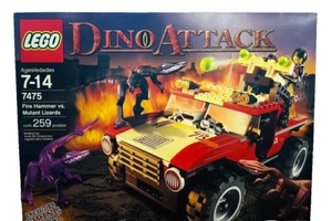 LEGO 7475 Fire Hammer vs. Mutant Lizards Dino Attack 2005 Adventure - Picture 1 of 8