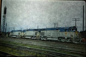 IRK3406:Railroad Train Slide - Delaware & Hudson Locomotive #606 - Picture 1 of 2