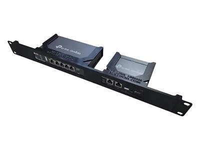 Network Rack Mount, 19 inch 1U, for TP-Link ER605 V2 Router and OC200 Controller - Image 1 of 4