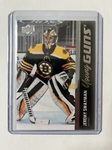 2021-22 Upper Deck Young Guns RC #226 Jeremy Swayman