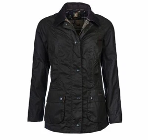 BARBOUR BEADNELL WAX JACKET DONNA OLIVA - OL71 - Foto 1 di 1