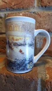 Thomas Kincaid Painter Of Light Victorian Christmas 11 Becher Tasse 1992 5" Kaffee DC - Bild 1 von 8