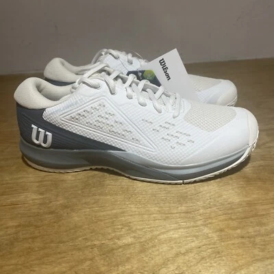 Size 10.5 B - Wilson’s Women’s Rush Pro Ace Pickler White - Image 1 of 4