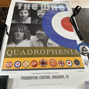 the who signed meet and greet package Quadrophenia Tour - Picture 1 of 9