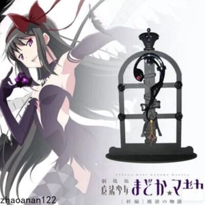 Anime Puella Magi Madoka Magica Akemi Homura Earring Ear Loop Woman Jewelry Gift - Picture 1 of 5