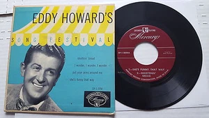 EDDY HOWARD - Song Festival RARE 1953 7" EP Pop Vocal MERCURY VG/EX - Imagen 1 de 4