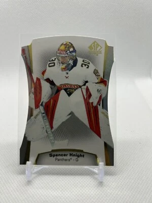 2021-22 Upper Deck SP Authentic Die-Cuts Spencer Knight #DC-16 - Image 1 of 2