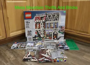 LEGO® Creator Expert 10218 Pet Shop 100% Completo con Instrucciones ¡Propiedad de Adultos! - Imagen 1 de 12