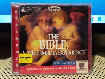 The Learning Company The Multimedia Bible Experience (CD-ROM) NEW, Sealed - Image 1 of 2