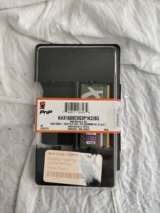 Kingston PC-12800 8 GB SO-DIMM 1600 MHz DDR3 SDRAM Memory (KHX1600C9S3P1K2/8G) - Picture 1 of 1