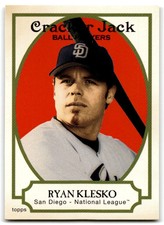 Ryan Klesko 2005 Topps Cracker Jack Baseball Card #48 San Diego Padres