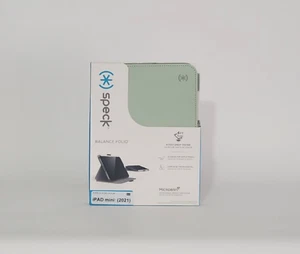 SPECK Balance Folio Case with Stand for Apple iPad Mini 6th Gen (2021) Green-NEW - Picture 1 of 2