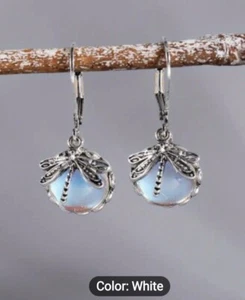 Dragonfly Alloy Earrings - Picture 1 of 1