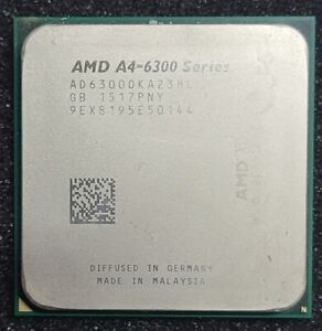 AMD A4-Series CPU A4-6300 3.70GHz 1MB Cache Socket FM2 Processor AD63000KA23HL