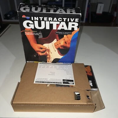 Playpro Interactive Guitar for Beginners & Advanced W Book & 2 CDs (Rom Is New) - Image 1 of 4