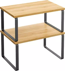 Cabinet Organizer Shelf, Set of 2 Kitchen Counter Shelves, Kitchen Storage, Spic - Picture 1 of 12