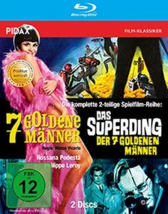 7 goldene Männer + Das Superding der 7 goldenen Männer Blu-ray Philippe Leory - Picture 1 of 7