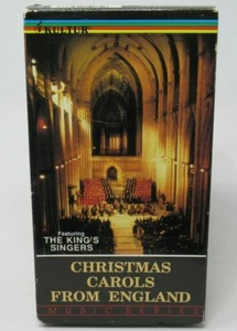 THE KING'S SINGERS - CHRISTMAS CAROLS FROM ENGLAND VHS VIDEO, YORK CATHEDRAL - Picture 1 of 2