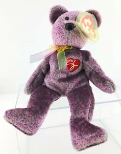 Ty Beanie Babies - 2000 SIGNATURE BEAR - Original TY Plexiglass Box MWNT 2000 - Picture 1 of 6