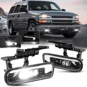2x LED Fog Lights Replacement For Chevy Silverado 1500 2500 3500 Suburban Tahoe - Picture 1 of 12