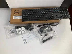 Dell Wired USB Keyboard KB216 Black New in Box Computer Accessory - Picture 1 of 9